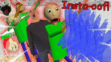EVERYBODY IS CRAZY?!?! | Baldi