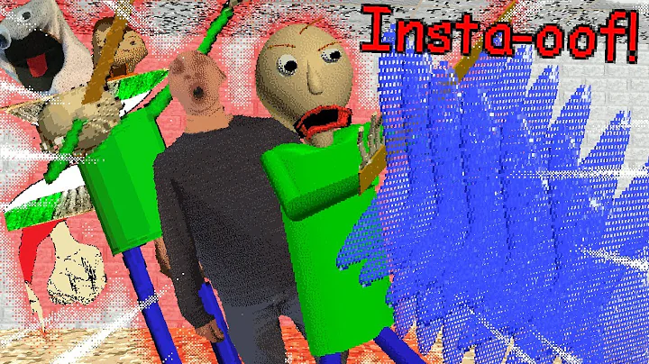 EVERYBODY IS CRAZY?!?! | Baldi's Basics MOD