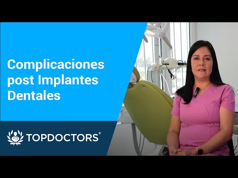 Complicaciones post Implantes Dentales
