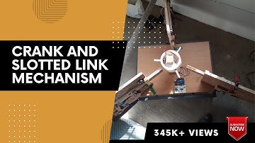 SIMPLE RECIPROCATING MECHANISM | how to make CRANK AND SLOTTED LINK MECHANISSM | MECHANICAL PROJECTS