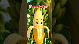 10 Fruits Name in English and Hindi | फलों के नाम सीखें Kids Learning Video 🍎|🍓Fruits Name for Kids|