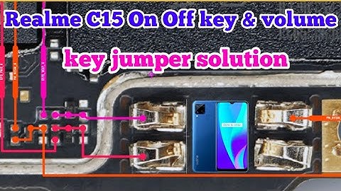 Realme C15 On Off key & volume key not working problem solved|# thesoilboy