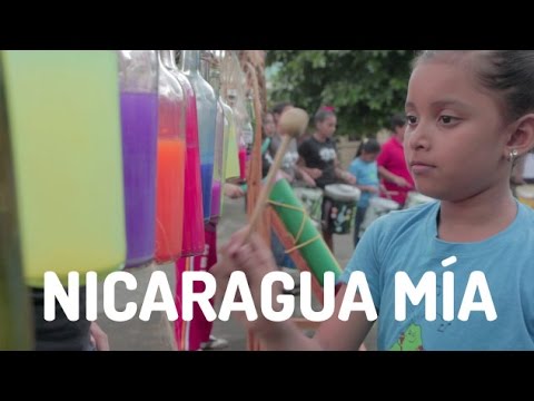 Nicaragua Mía Con Instrumentos Reciclados Videoclip Alumnos De Música Para Vivir 2014 Youtube