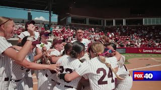 Oakdale Native Delainey Everett Pitches Mississippi State To First Womens College World Series Bert