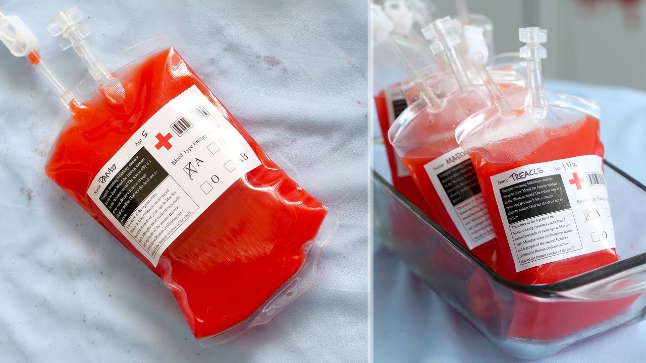 how to make fake blood bags – The Blue Monkey Restaurant & Pizzeria