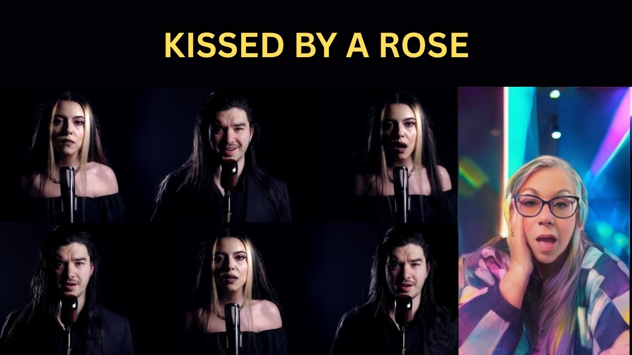 DAN VASC W/ VIOLET ORLANDI  -  SEAL, KISS FROM A ROSE METAL COVER  NANNIE REACTS