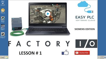 Simatic Manager with factory IO Lesson_1