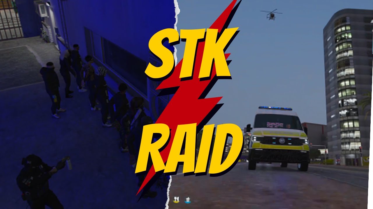 STK get RAIDED in UNIQUE RP - YouTube