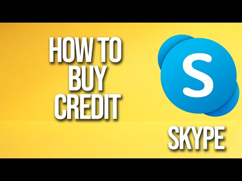 Video: Skype kreditimi necə bərpa edə bilərəm?