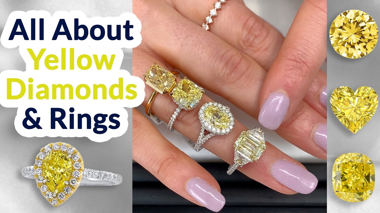 Your Guide to Buying Big Fancy Yellow Diamond Engagement Rings – Raymond  Lee Jewelers