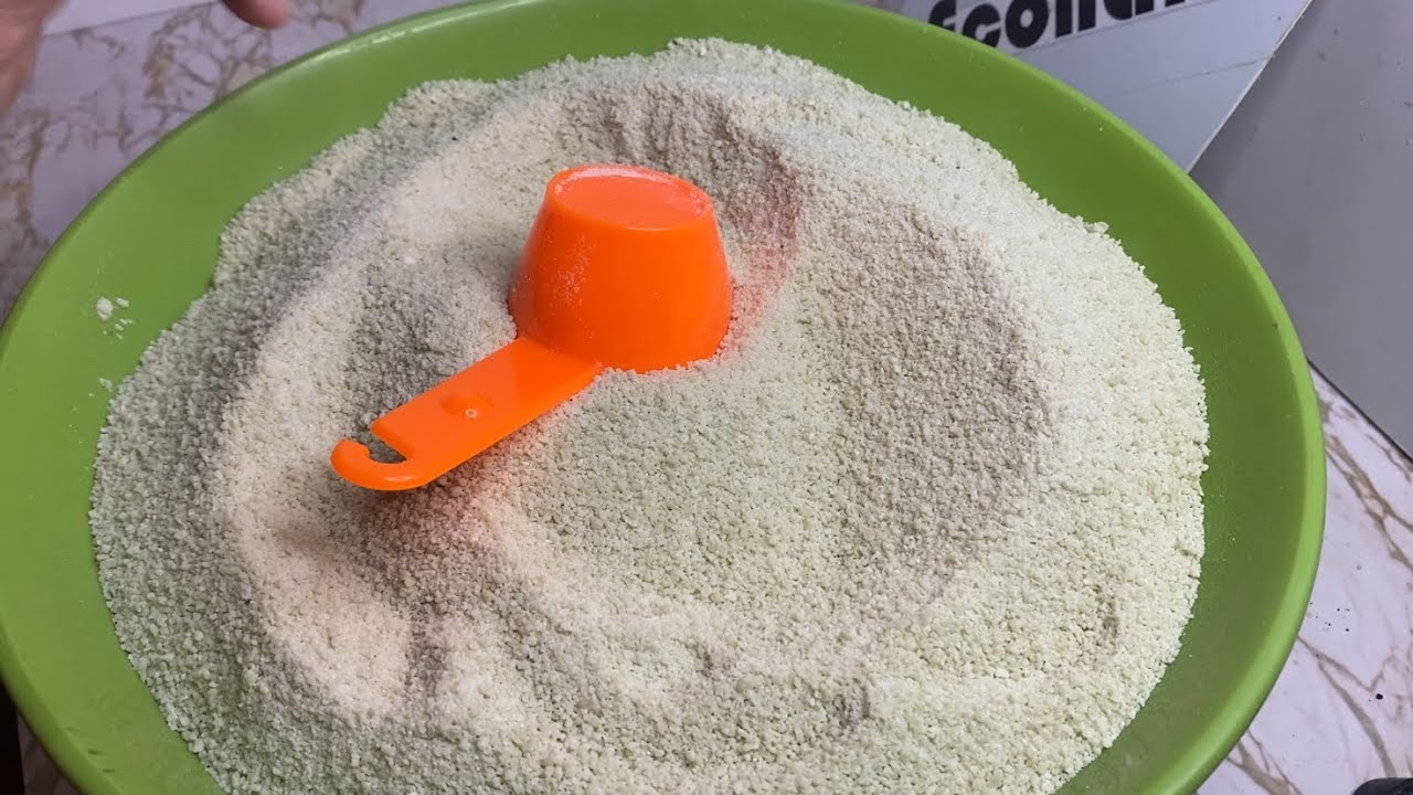 Como hacer jabón en polvo casero - YouTube