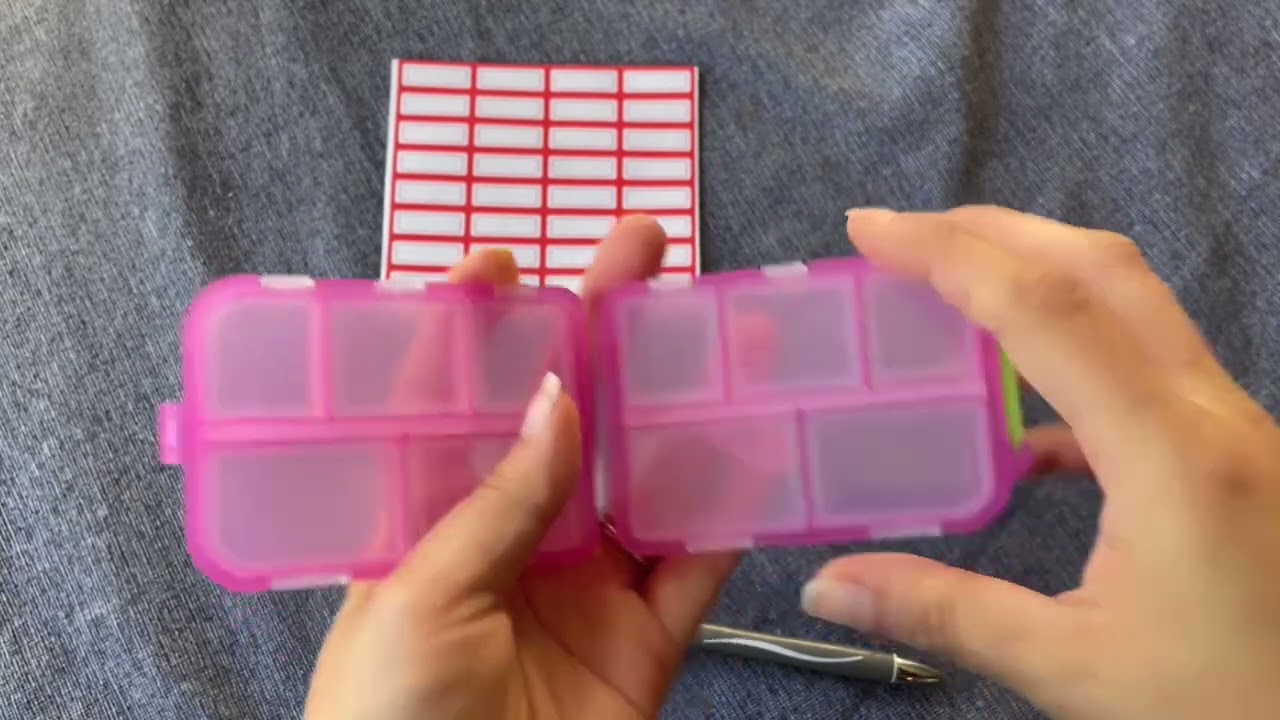 Review of 4 Pack Pill Case Portable Small Weekly Travel Pill Organizer Portable Pocket Pill Box