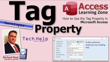 How to Use the Tag Property to Display Helpful Information in Microsoft Access