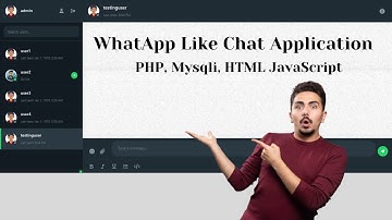 Professional Private Chat Application - PHP Mysqli HTML JavaScript