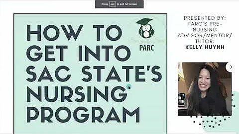 How To Get Into Sac State's Nursing Program - Spring 21
