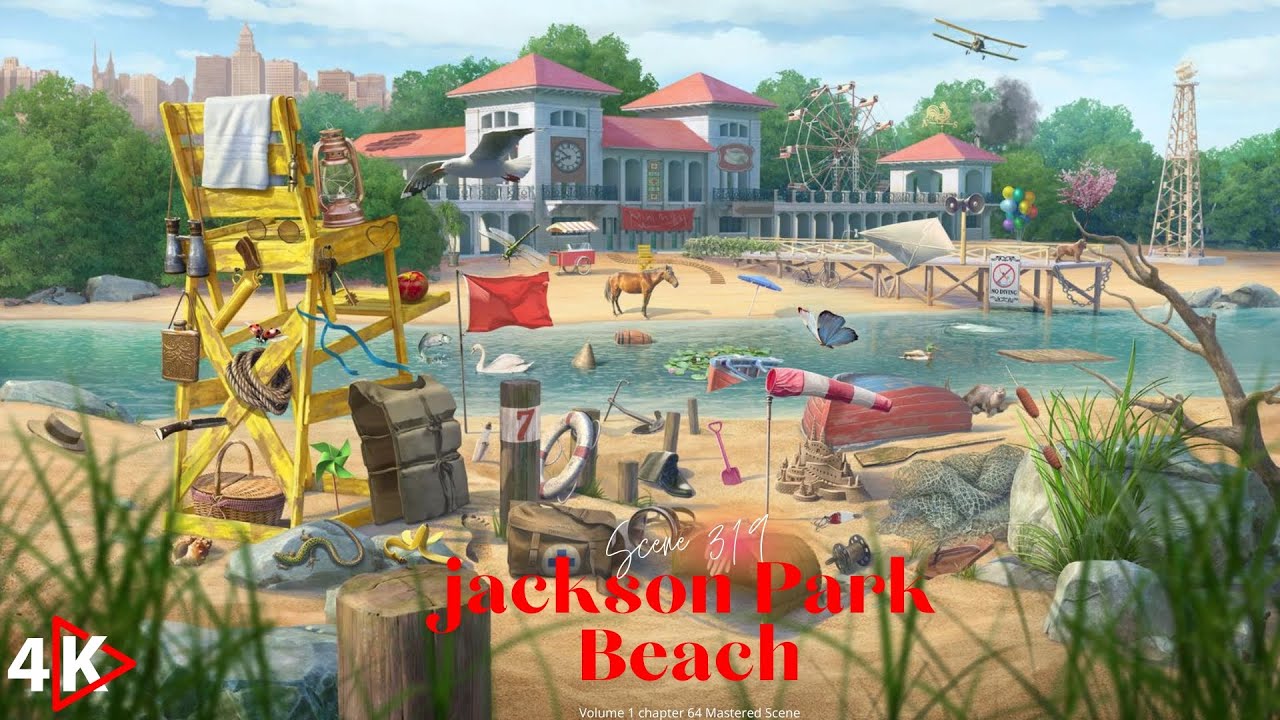 June's Journey Scene 319 | Vol 1 Ch 64 | Jackson Park Beach | Mastered ...