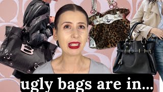 Y2K WON'T GO AWAY ❌ "UGLY" looking DESIGNER BAGS🤢 Guess, Kathy Van Zeeland, Marc Jacobs, Old Coach