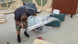 Building geodesic dome 2017