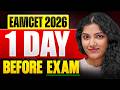 EAMCET 1 Day Strategy 2026 | Topper Strategy | AP Eamcet 2026 | TS Eamcet 2026 | Exam Paper Strategy