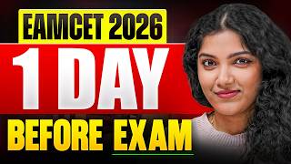 EAMCET 1 Day Strategy 2026 | Topper Strategy | AP Eamcet 2026 | TS Eamcet 2026 | Exam Paper Strategy