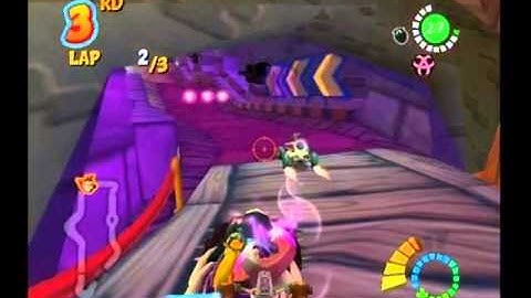 Crash Tag Team Racing PS2 Gameplay Once Upon A Tire