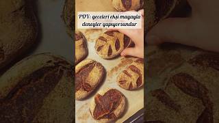Meditasyon 🧘🏼‍♀️ #ekşimayalıekmek #sourdough #belarusian #turkish #garlicbread