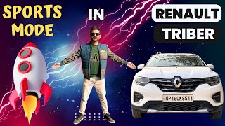 Introducing Sports Mode in the Renault Triber: Everything You Need to Know!