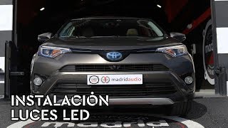 Instalación de luces Led en Toyota Rav4