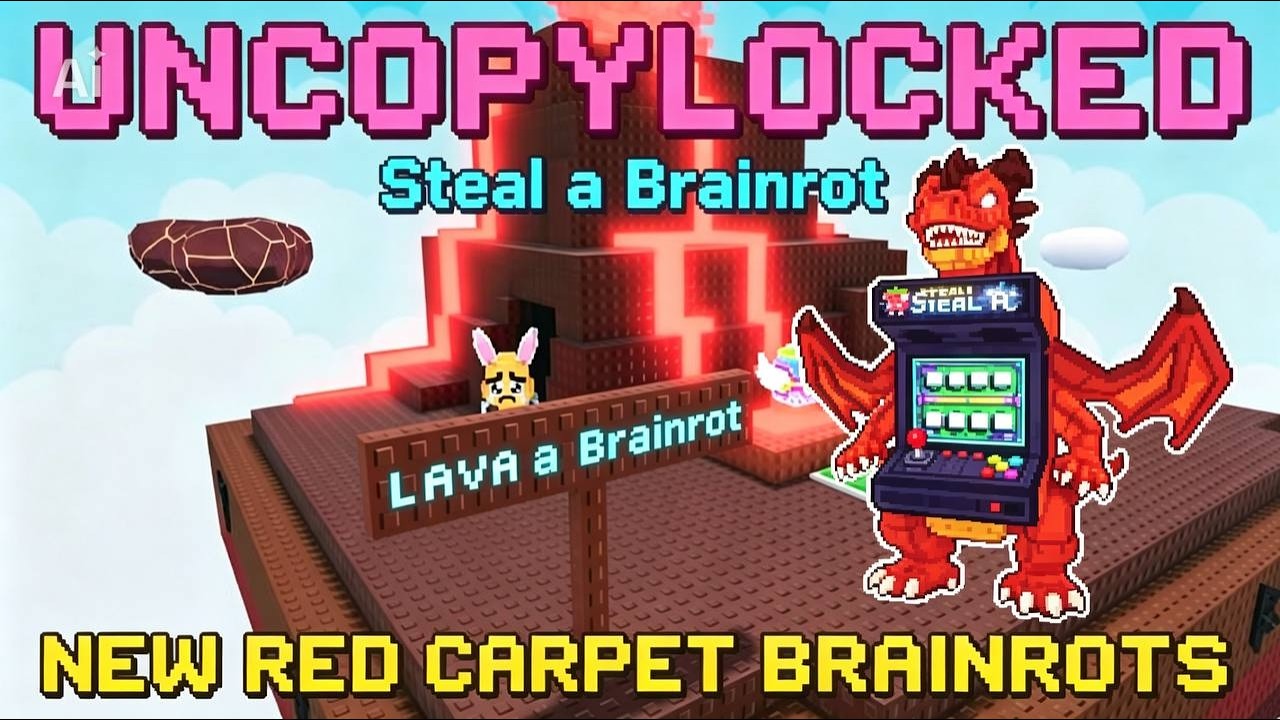 UPDATED] Steal A Brainrot Uncopylocked | Easy Roblox Studio