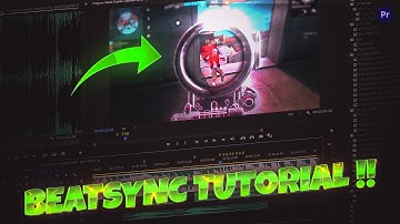 How To Make Beatsync Montage In Premiere Pro | Beatsync Tutorial Free Fire On Pc | Pr Tutorial 1