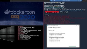DockerCon 2020 - Install Docker Desktop on Windows 10 Home