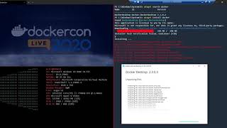 DockerCon 2020 - Install Docker Desktop on Windows 10 Home