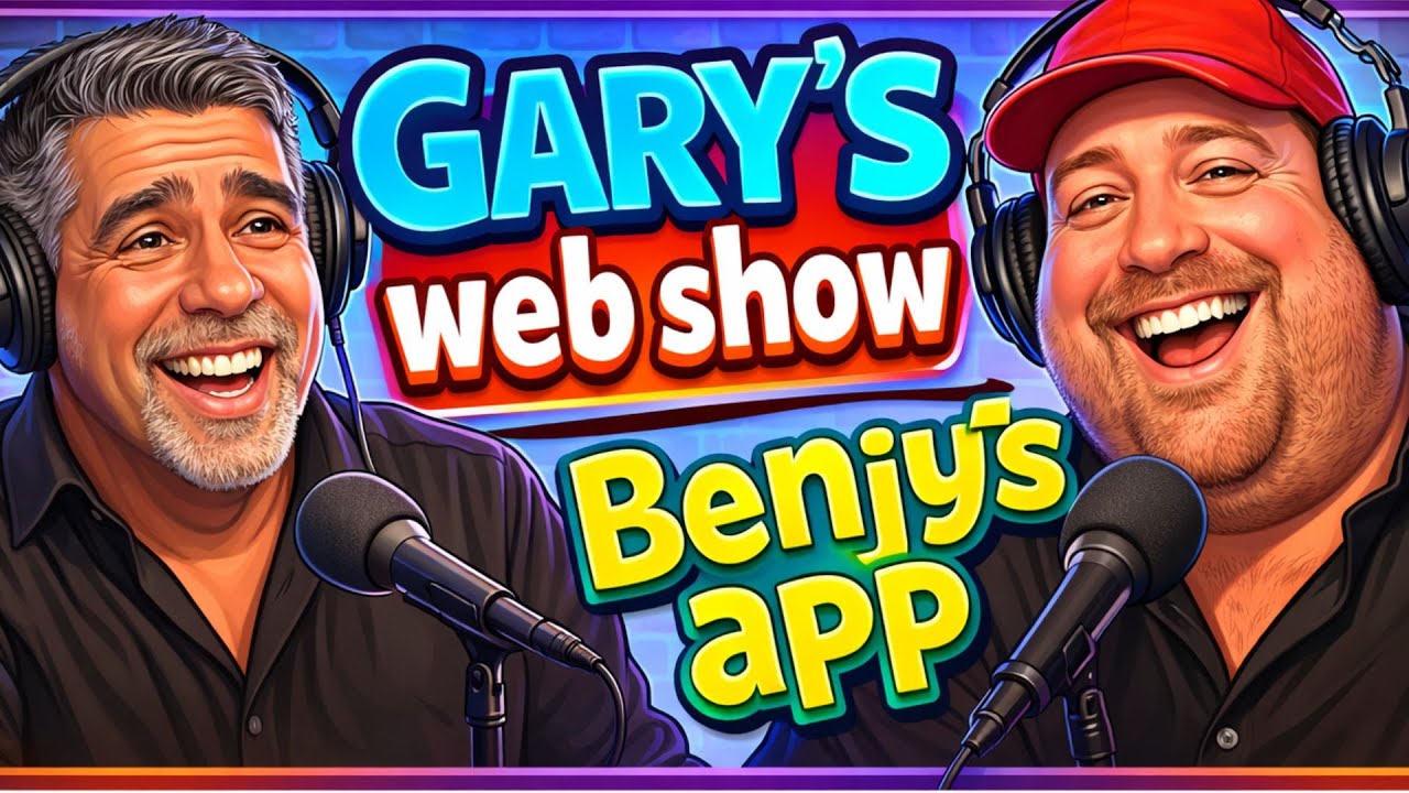 Gary's web show Benjy's app Howard Stern Show