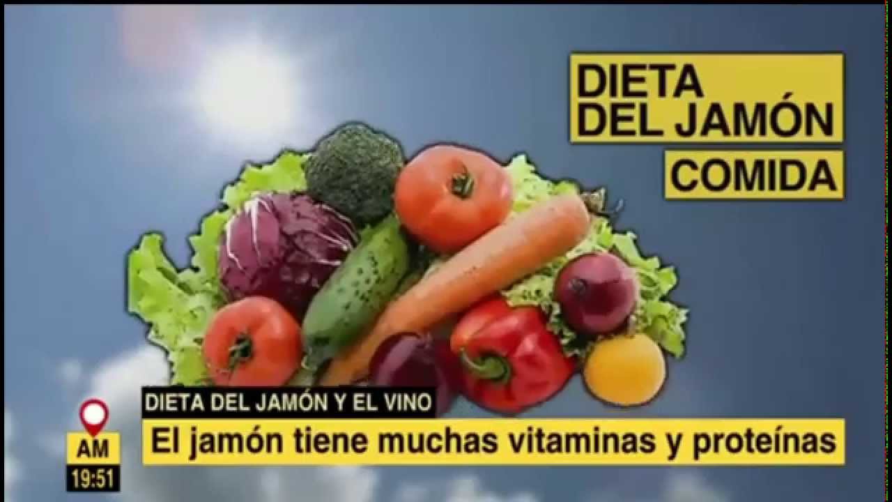 Dieta de jamon y vinos