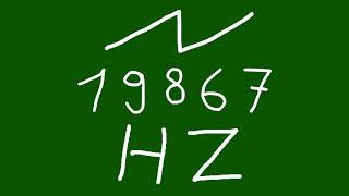 19867 hz saw