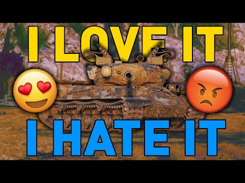 I LOVE AND HATE THIS TANK in World of Tanks!