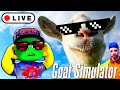 Что ЭТОТ КОЗЕЛ Себе ПОЗВОЛЯЕТ? Настоящее БЕЗУМИЕ в Игре Goat Simulator Стрим от Cool GAMES