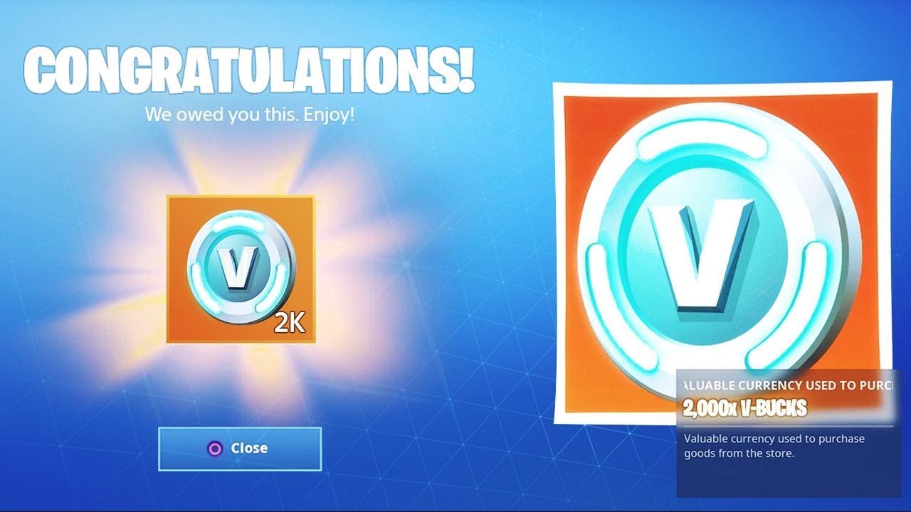 how i unlocked free v bucks in fortnite - how to get free v bucks 2019 season 8