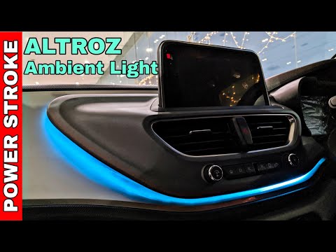 How to? Tata ALTROZ - Ambient Light Usage