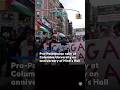 Pro-Palestinian rally at Columbia University on anniversary of Hind’s Hall