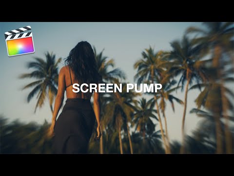 Final Cut Pro - スクリーンポンプエフェクトの方法 / Screen Pump Effect