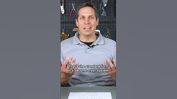 Standard Form of a Second Order System in Control Systems #controlsystems