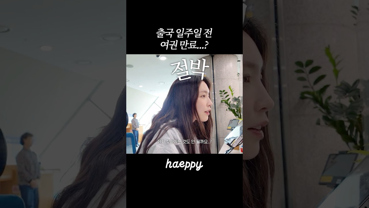 P의 긴박한 여권 재발급 