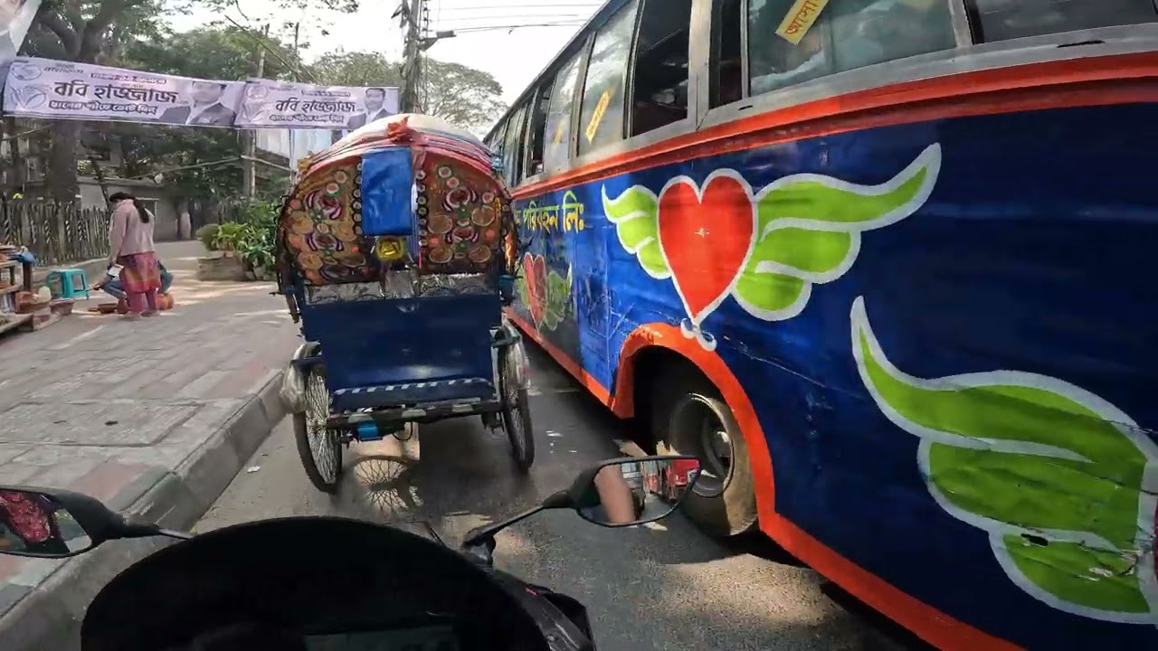 হর্ন মুক্ত ঢাকা কিন্তু রাস্তায় সব ধরণের নাটক চলবে।