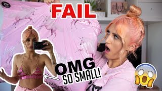 PRETTYLITTLETHING FESTIVAL TRY ON HAUL... FAIL?!