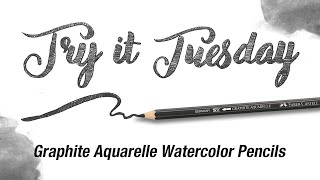 Try It Tuesday | How to Use Graphite Aquarelle Pencils | Faber-Castell