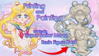Watch in Awe as we turn an Iconic Sailor Moon Illustration into a Figure!🌙 Ft. @EmeraldAngelStudio