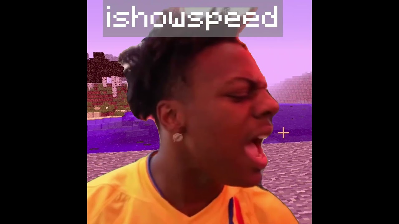 ishowspeed in minecraft