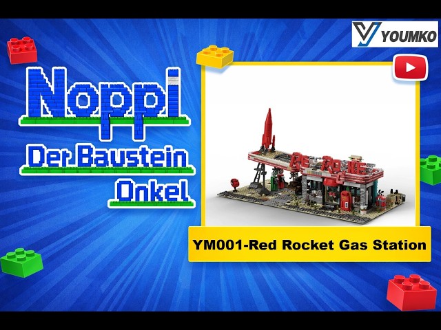 Youmko YM001 Red Rocket Modulare Tankstelle aus Fallout
