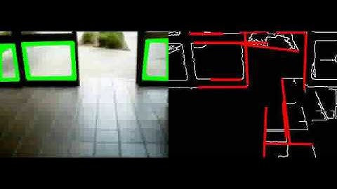 Feature extraction and visual navigation on "truckbot"